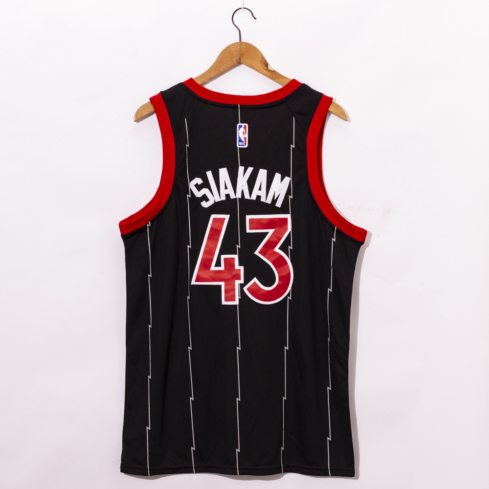 Men Toronto Raptors #43 Siakam Black Game NBA Jerseys->toronto raptors->NBA Jersey